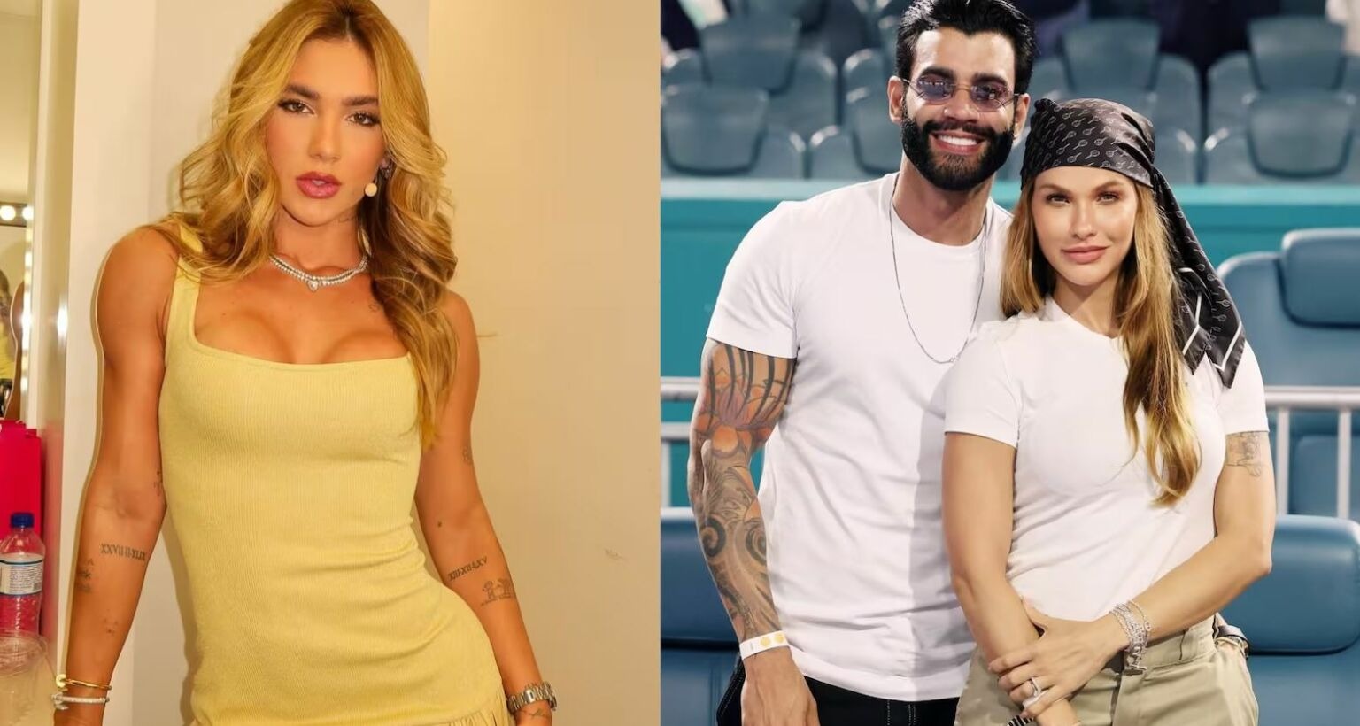Uma ligação feita por Virginia Fonseca para Gusttavo Lima teria causado desconforto em Andressa Suita, esposa do cantor. 