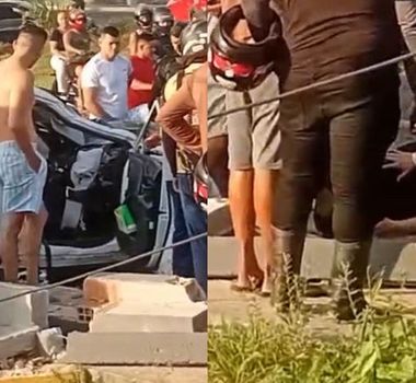 Imagem - Vídeo: acidente deixa motorista ferido no Benguí, em Belém