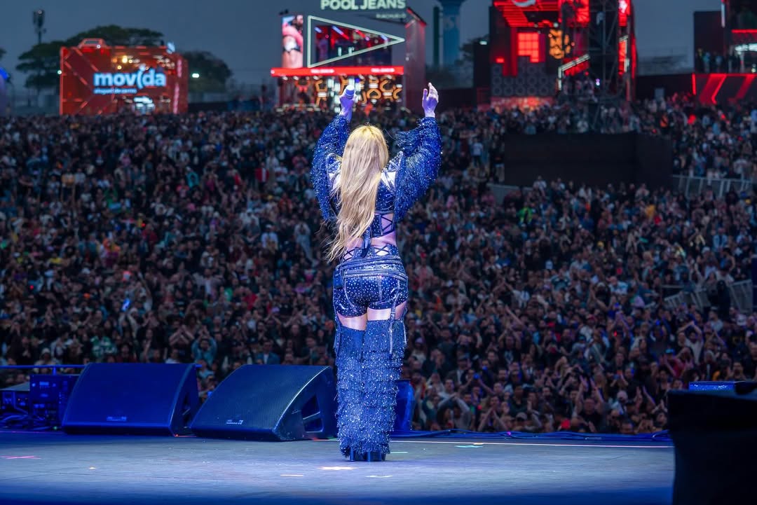 Joelma brilhou no palco do The Town -