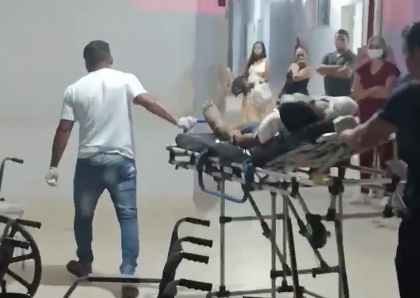Os suspeitos chegaram a ser levados para atendimento médico mas não resistiram 