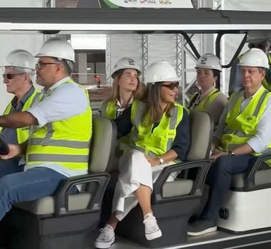 Imagem - Janja conhece obras da COP30 em Belém