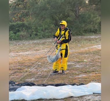 Imagem - Gabriel Farrel, fundador de franquia de pizzarias, morre em acidente com paraquedas no Rio