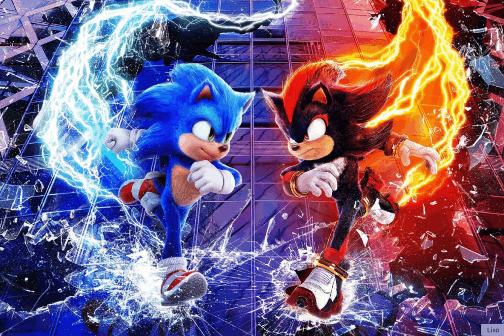 “Sonic 3 – O Filme” marca o retorno do ouriço azul em uma missão com Knuckles (Imagem: Reprodução digital | Paramount Pictures)