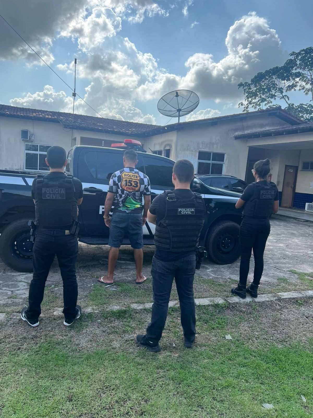 Homem foi preso após praticar violência doméstica contra a companheira em Igarapé-Açu