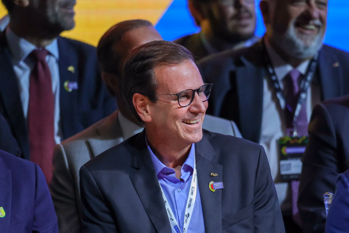 Prefeito do Rio de Janeiro, Eduardo Paes (PSD).