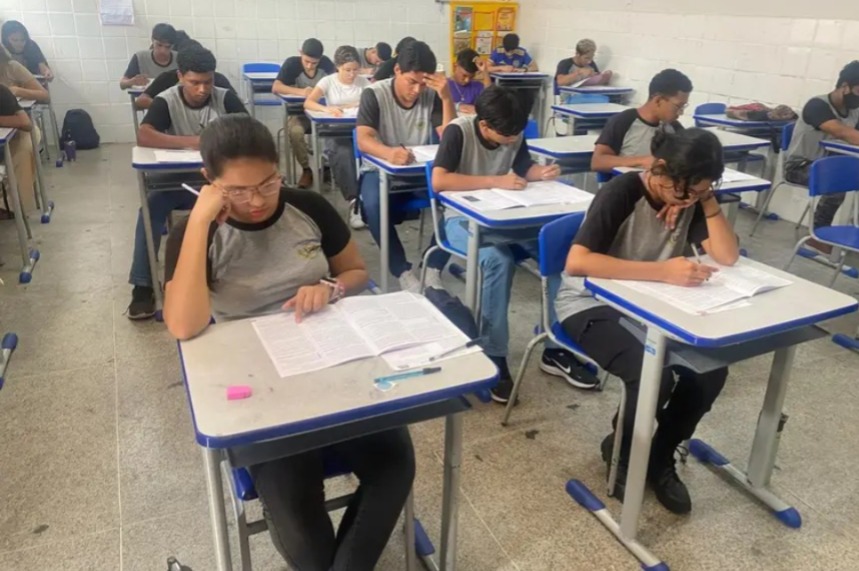 Primeiro dia do Simulado Etapa Enem`, em Belém.
