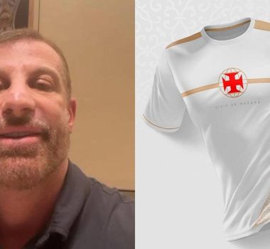 Imagem - Presidente do Vasco celebra camisa em homenagem ao Círio; assista