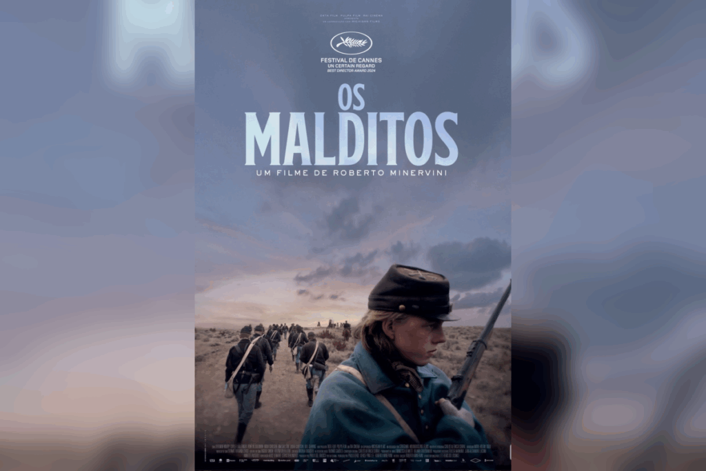&#8220;Os Malditos&#8221; retrata o inverno de 1862, quando voluntários da União enfrentaram isolamento e desespero (Imagem: Reprodução digital | Zeta Filmes)