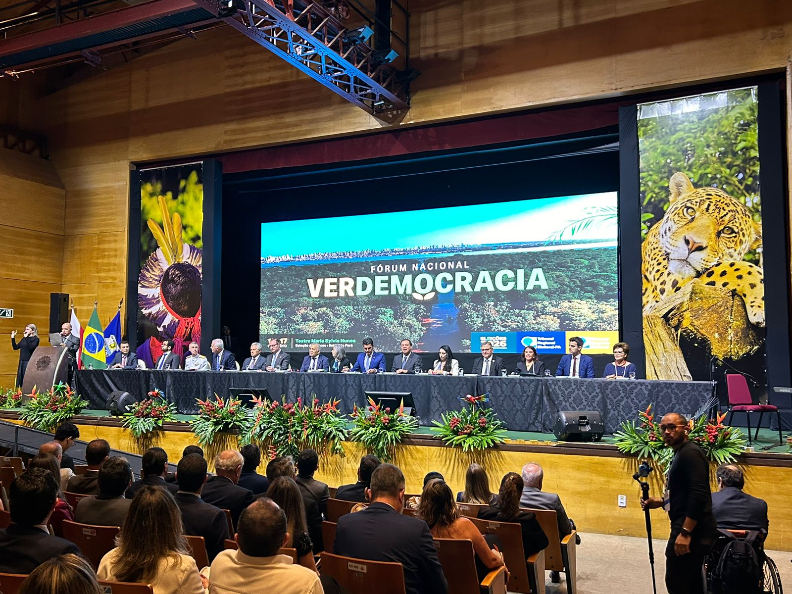 Fórum Nacional Verdemocracia, reúne em Belém especialistas da Justiça Eleitoral para debater temas ligados à democracia e meio ambiente.