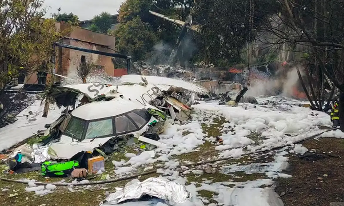 (Acidente de avião em 9 agosto de 2024, que matou 62 pessoas.)