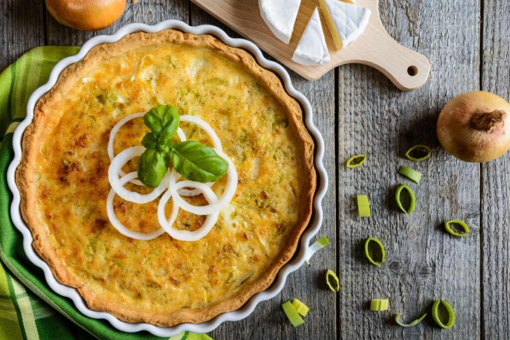 Quiche de alho-poró (Imagem: NoirChocolate | Shutterstock)