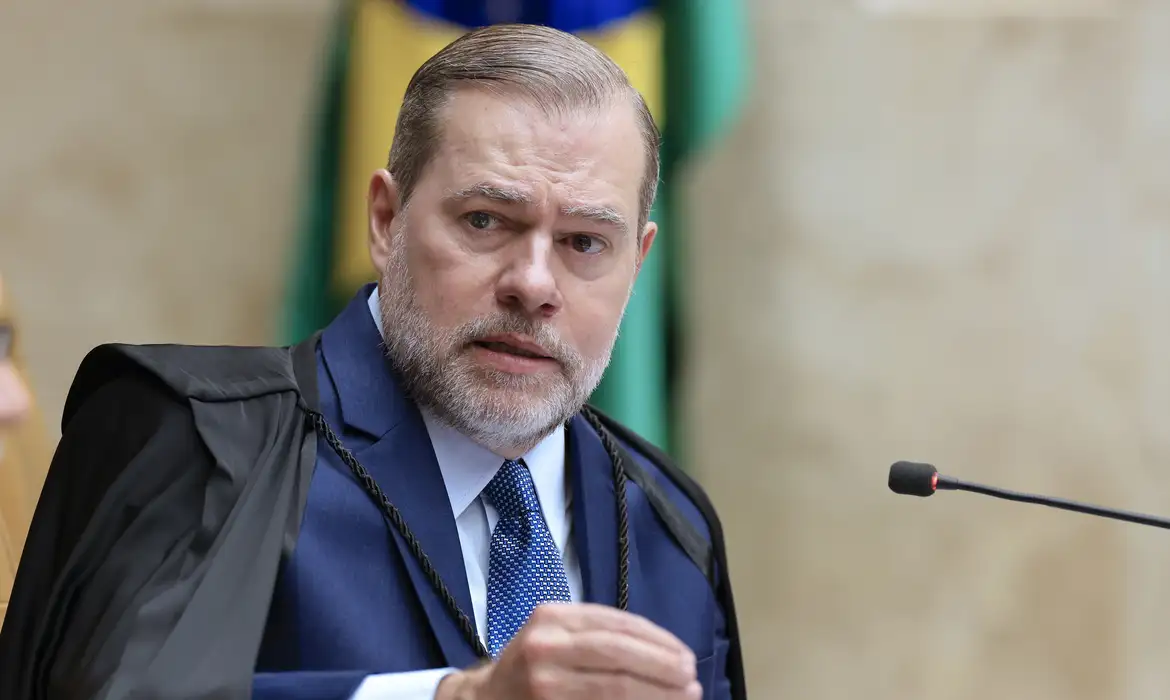 O ministro Dias Toffoli, do Supremo Tribunal Federal (STF).