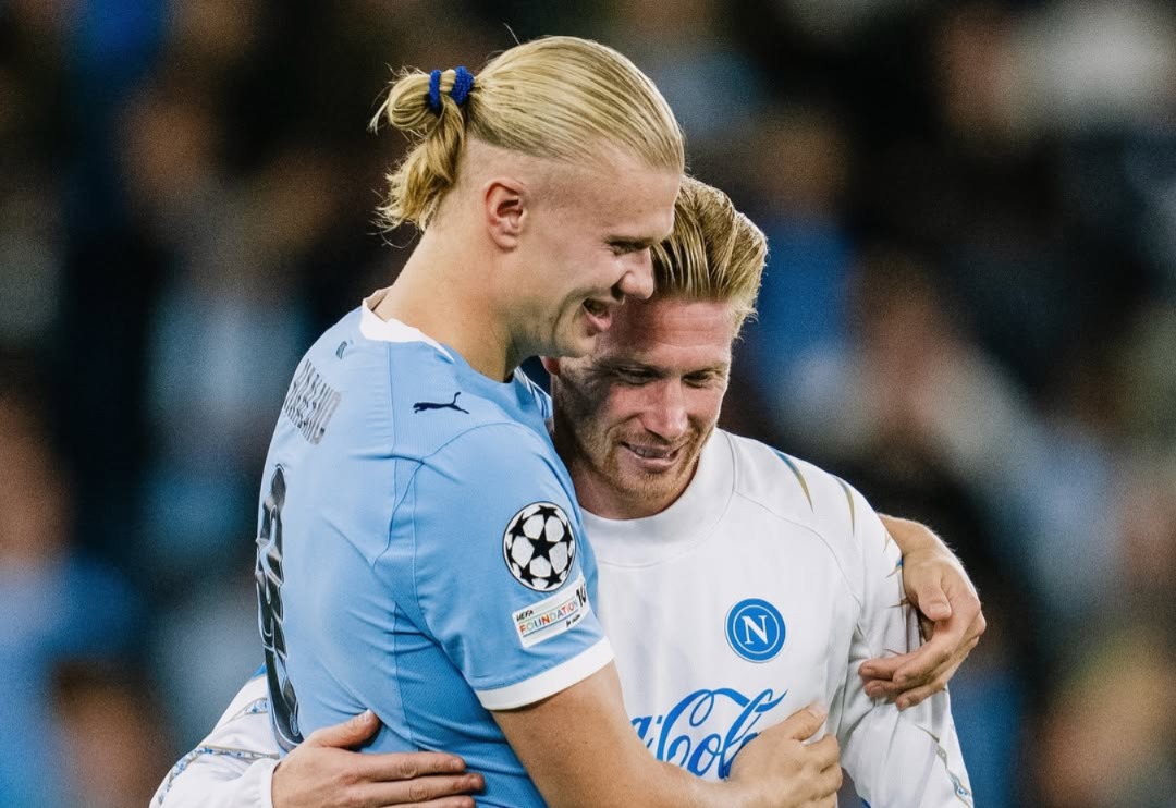 Reencontro do ídolo com o Manchester City -