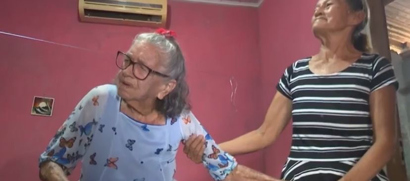 Celeste Lucas da Silva, de 101 anos
