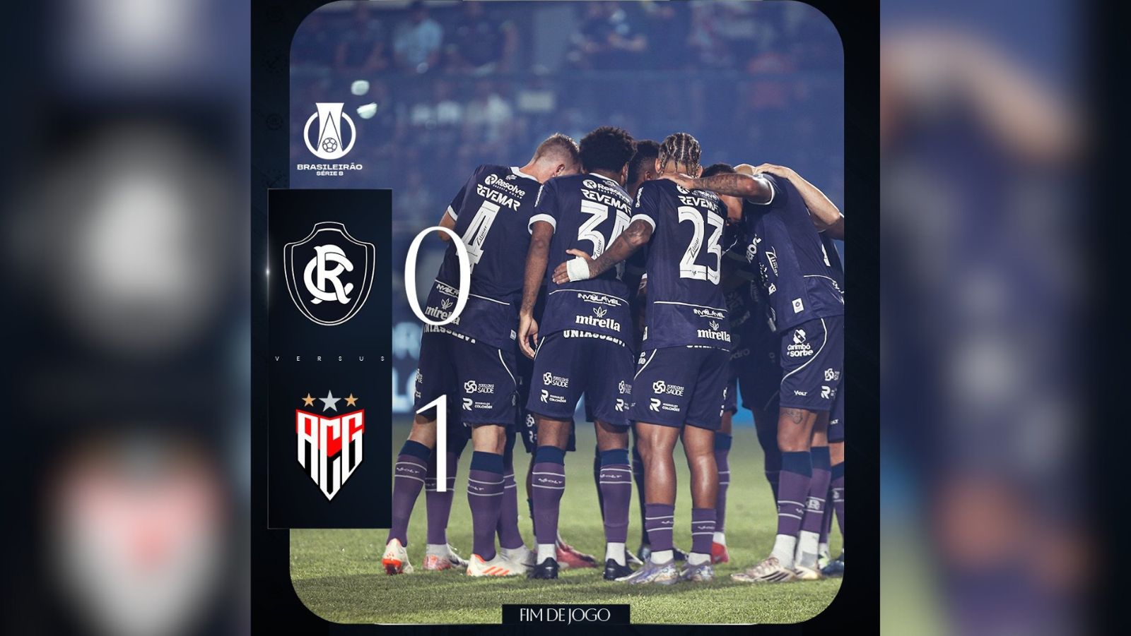 Imagem - Remo perde em casa para Atlético-GO no retorno ao Baenão