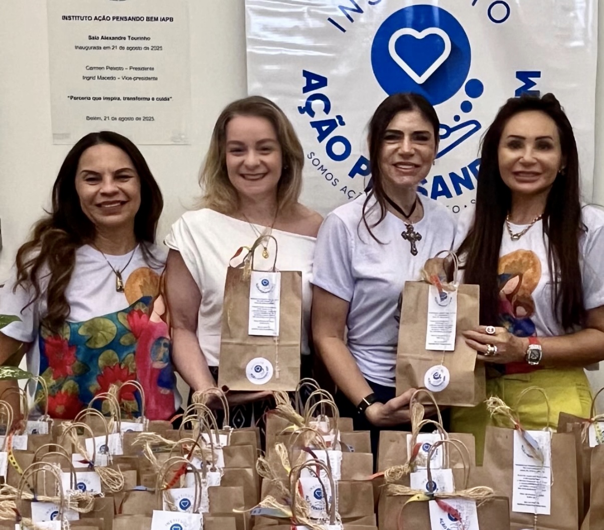 Voluntarias do Instituto APB em ação 
