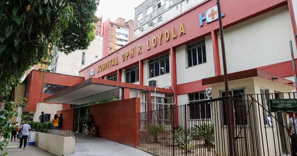 Hospital Ophir Loyola, em Belém.