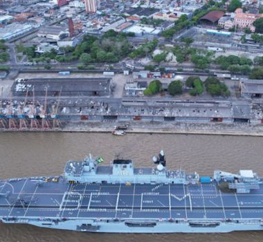 Imagem - Navio de guerra da Marinha estará em Belém