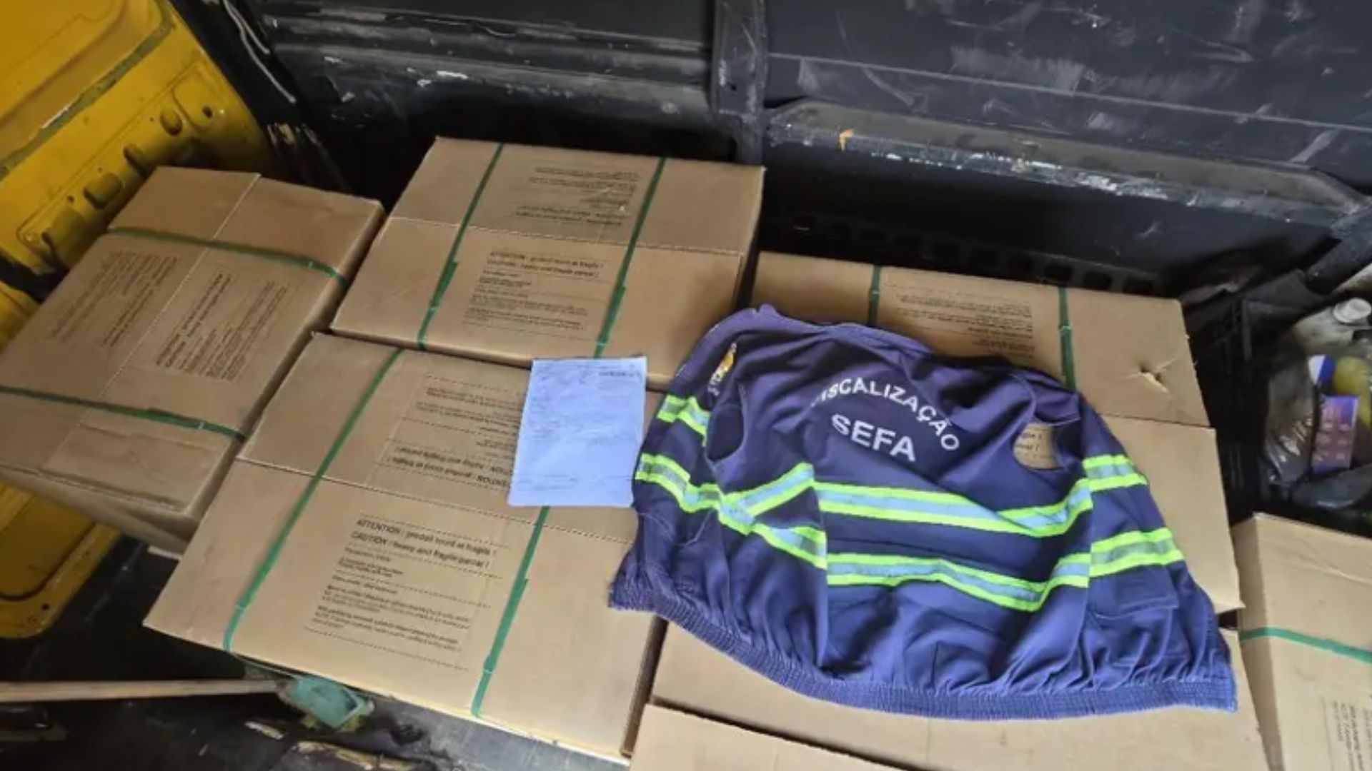 Carga foi liberada após pagamento de TAD na barreira da SEFA
