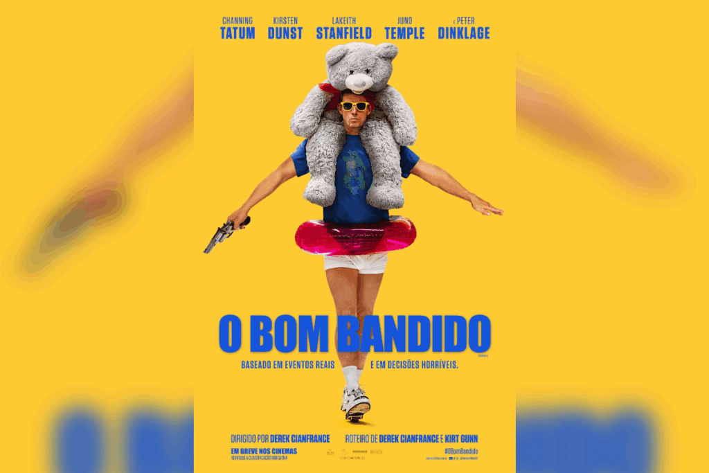 Inspirado em uma história real, &#8220;O Bom Bandido&#8221; mistura humor, romance e crime em uma história improvável (Imagem: Reprodução digital | Diamond Films)