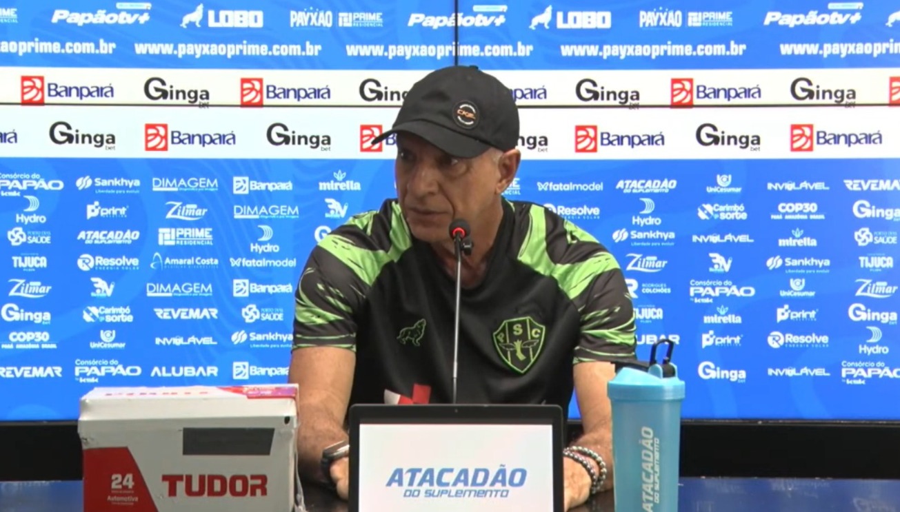 Márcio Fernandes, técnico do Paysandu -