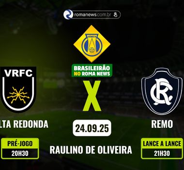 Imagem - Remo visita o Volta Redonda para manter vivo o sonho do G4 da Série B