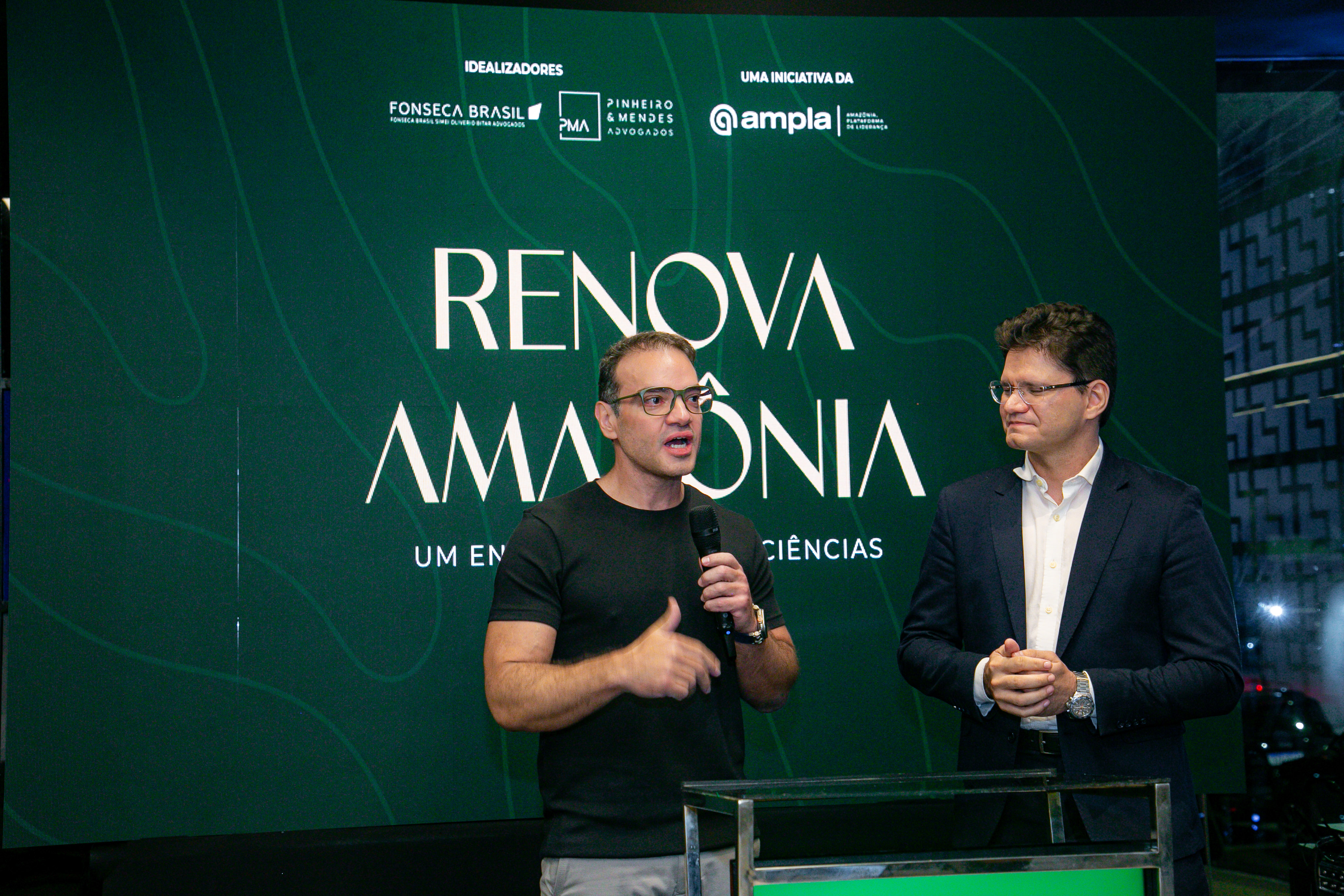 O lançamento do projeto “Renova Amazônia”, que ocorreu na noite desta terça-feira (23), em Belém