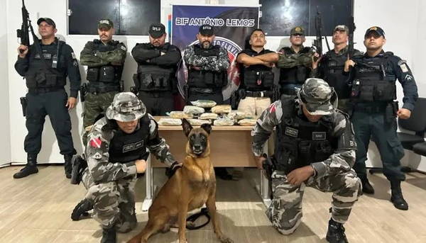 Polícia apreende mais de 11 kg de drogas em embarcação no Marajó