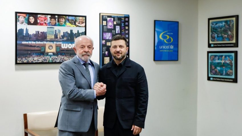 Presidente do Brasil e da Ucrânia 