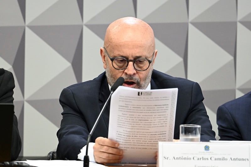 Antunes admitiu que uma de suas empresas prestava serviços a associações investigadas