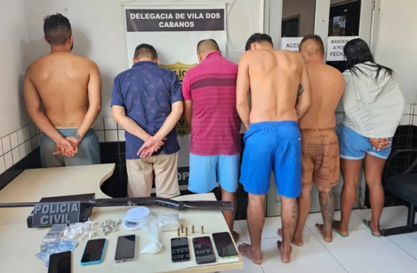 Imagem - Grupo é preso por tráfico de drogas, comércio ilegal de armas e organizações criminosas no Pará