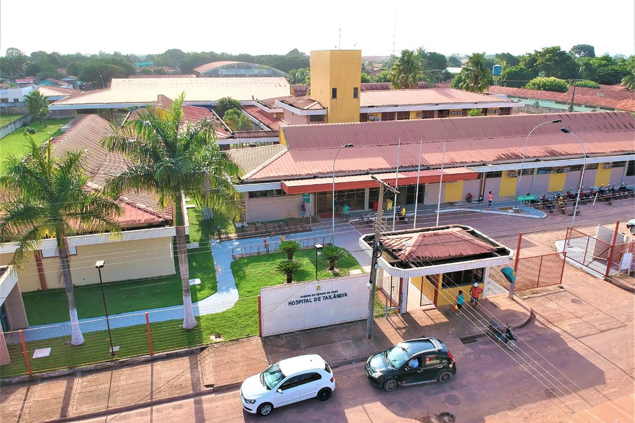 Hospital Geral de Tailândia (HGT), na região do Baixo Tocantins. 