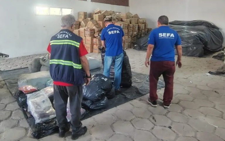 Imagem - Mais de 1.100 peças de confecções são apreendidas no Pará
