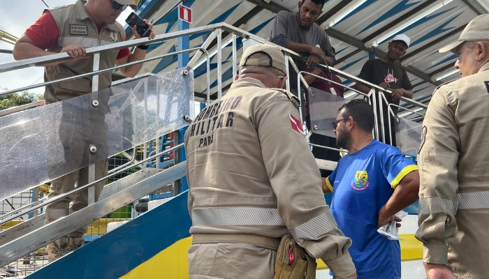 Imagem - Bombeiros vistoriaram Parque Ita antes da abertura do Arraial de Nazaré