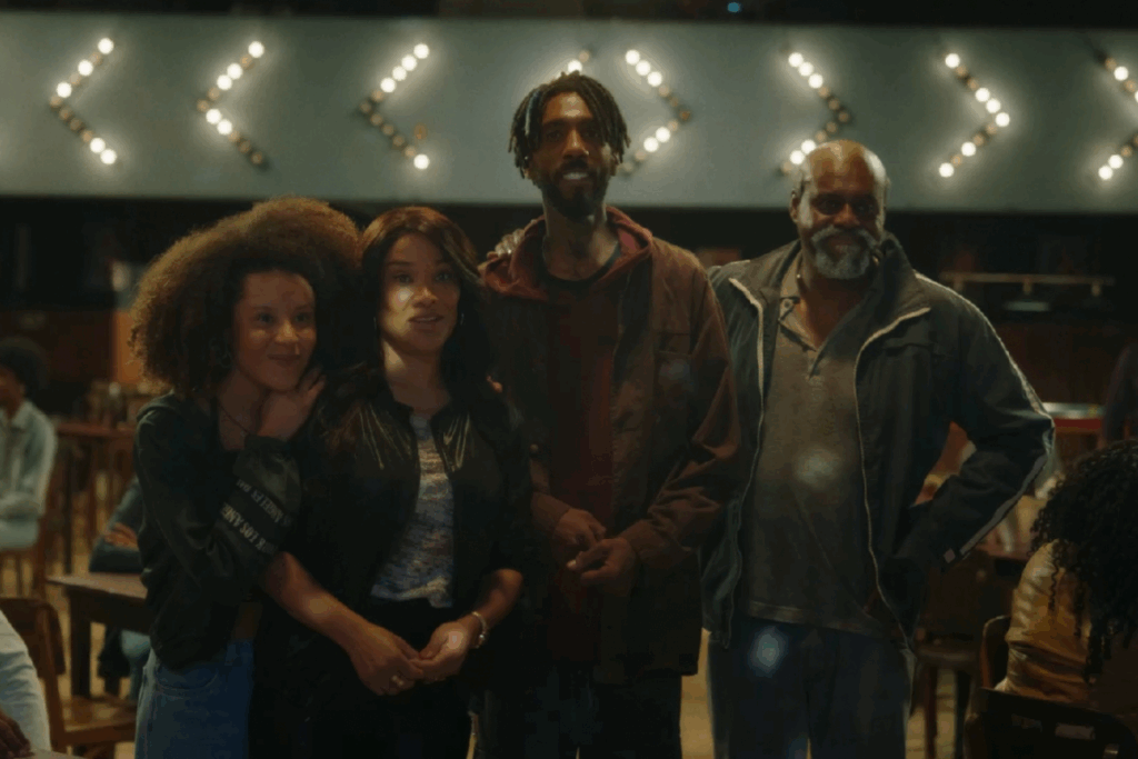 A série brasileira &#8220;Clube Spelunca&#8221; mistura música, humor e crítica social em uma história ambientada na Zona Leste de São Paulo (Imagem: Reprodução digital | HBO Max)