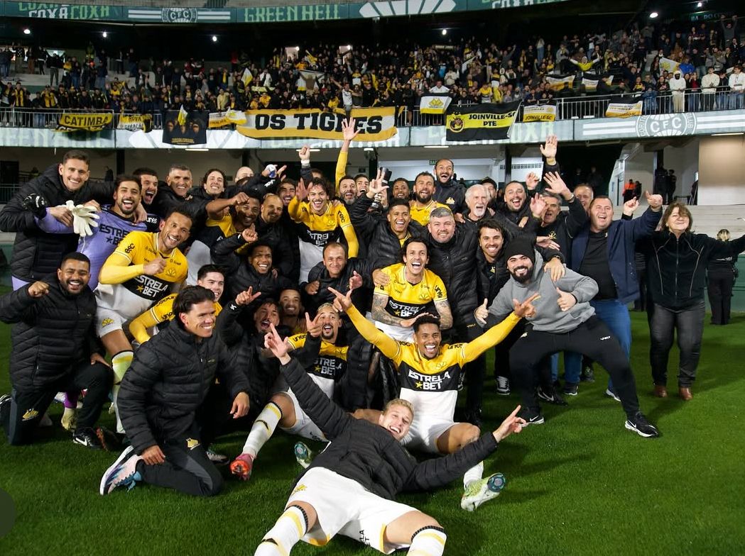 Tigre bateu o Coritiba no Couto Pereira - 