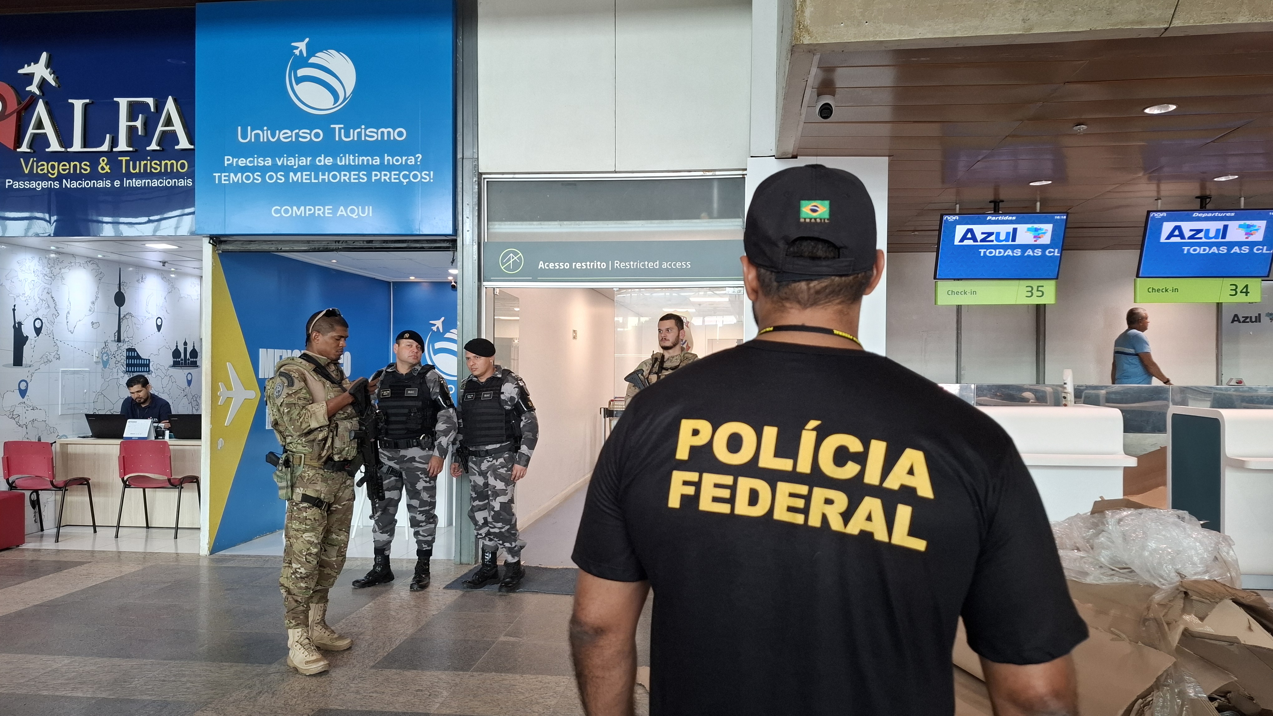 Treinamento mobilizou agentes no Aeroporto Internacional de Belém 