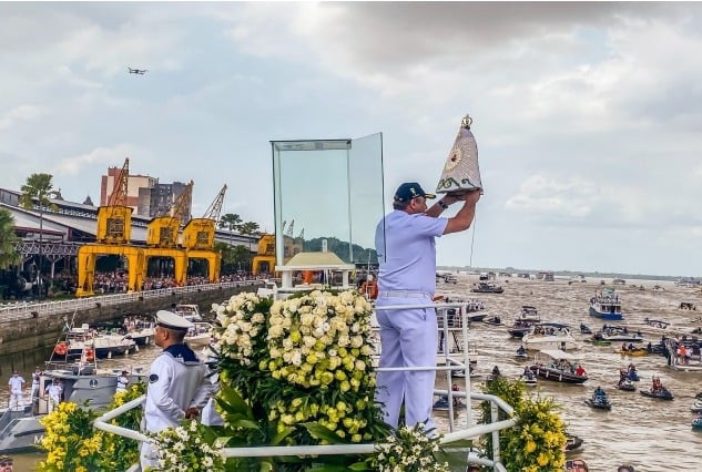 Marinha coordena ações para segurança durante a Romaria Fluvial