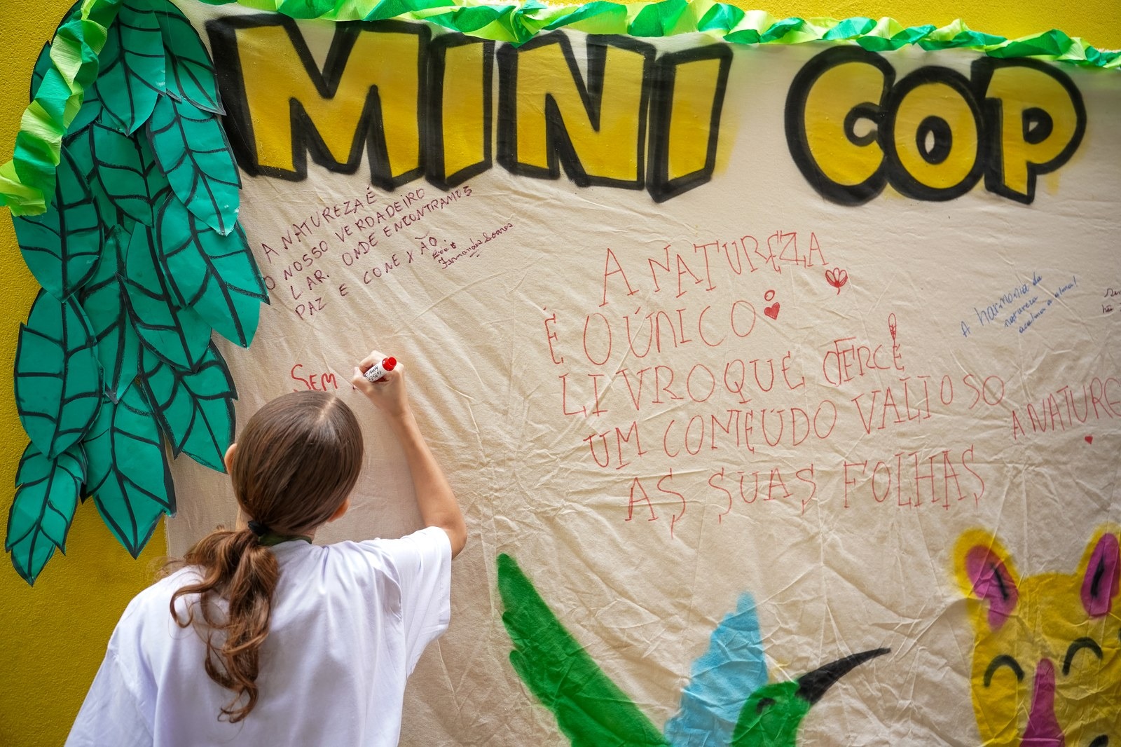 Imagem - Crianças e adolescentes expressam percepções e soluções para a crise do clima