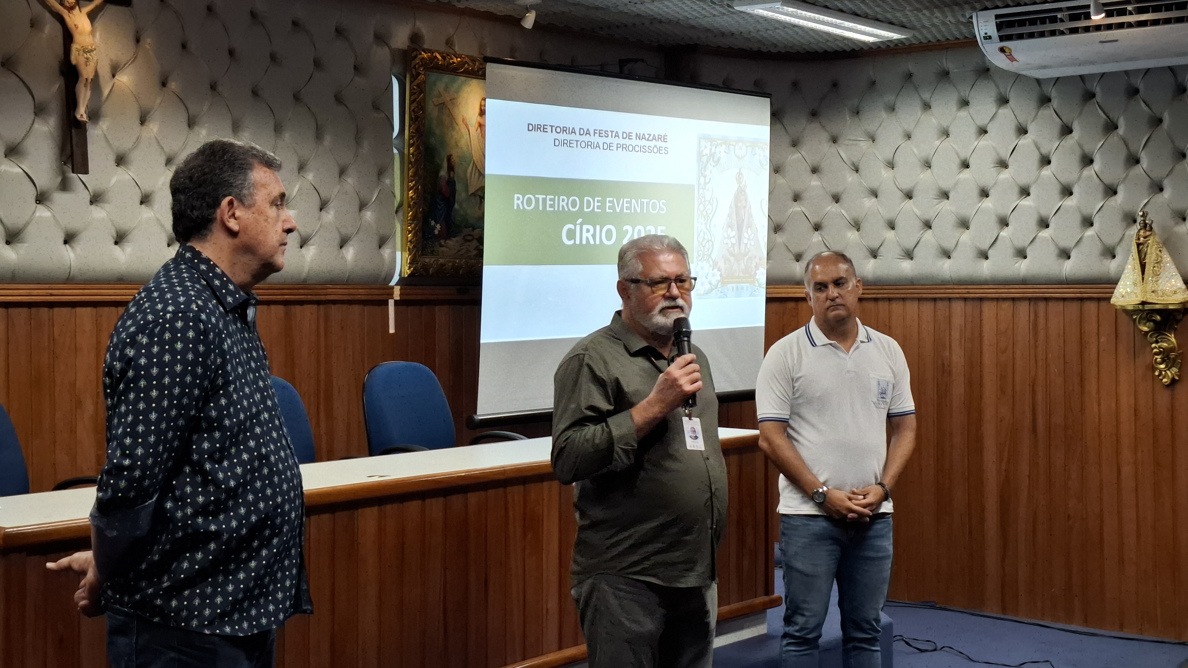 Diretoria do Círio mostra detalhes para as romarias do Círio 2025