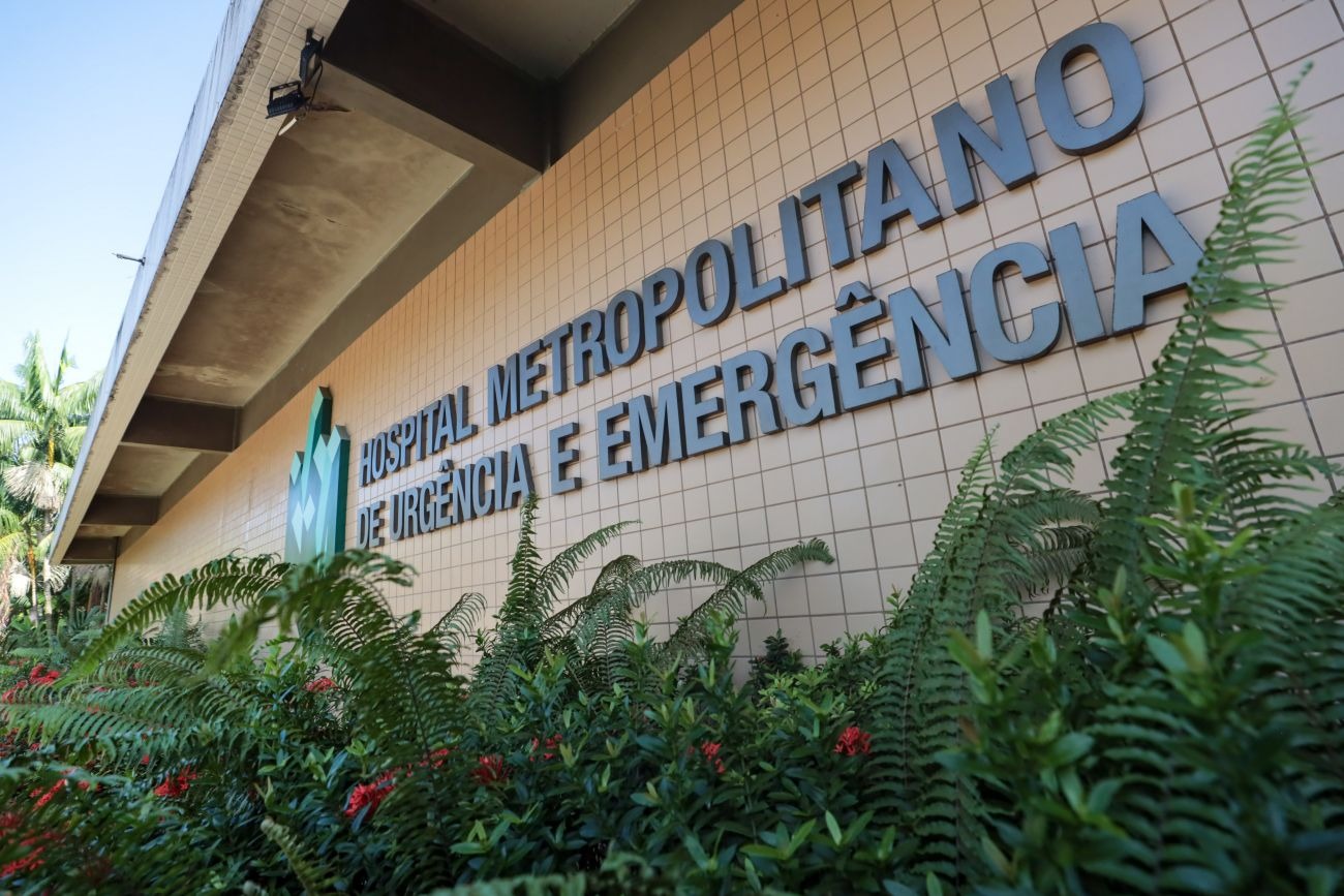 Hospital Metropolitano de Urgência e Emergência (HMUE), em Ananindeua.