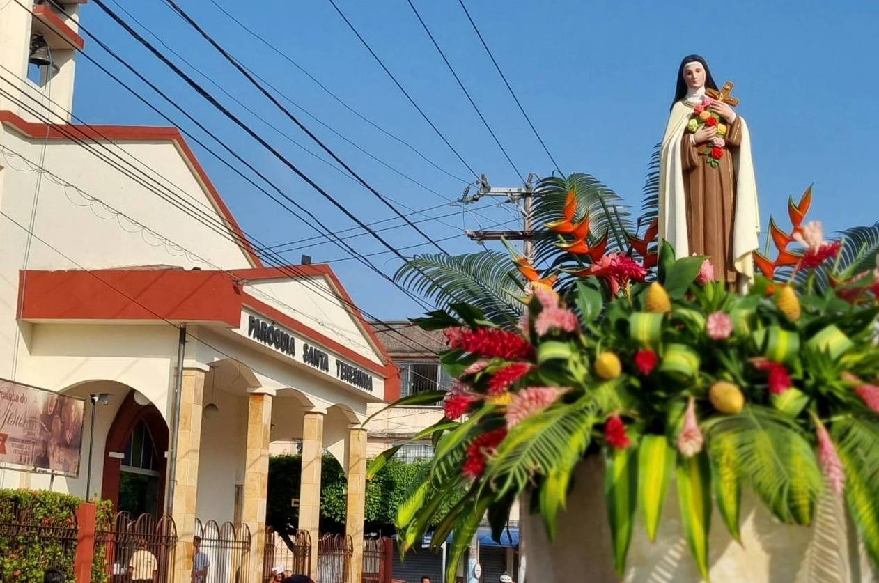 Paróquia Santa Teresinha, em Belém.