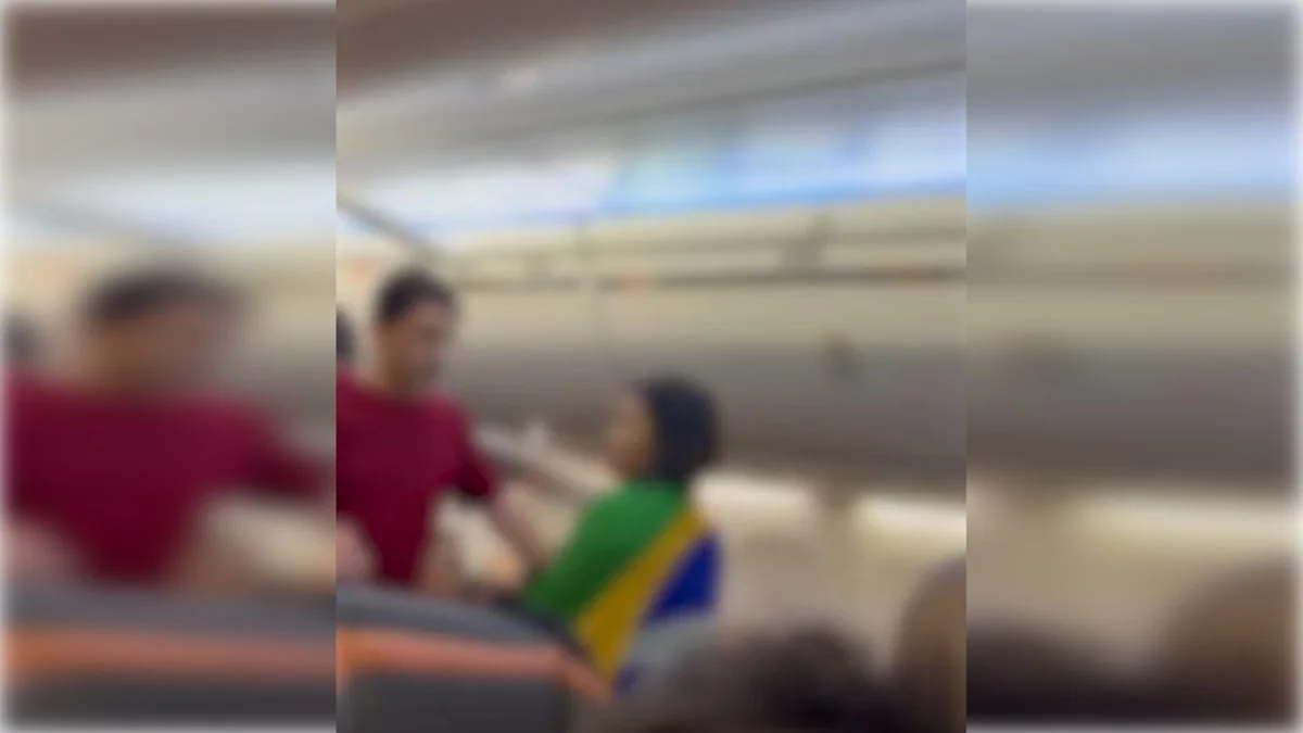 Passageiros informaram que a mulher se identificava como apoiadora da extrema-direita, uma bolsonarista nariz