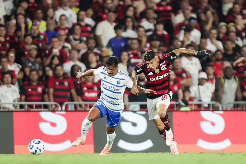 Flamengo e Cruzeiro no Maracanã