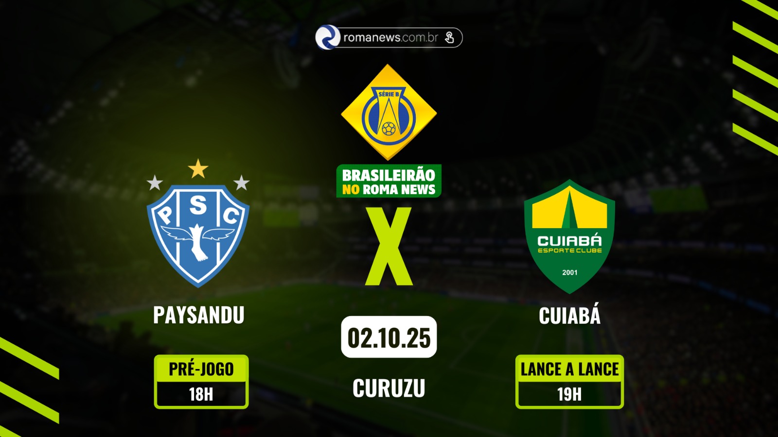 Imagem - Paysandu recebe o Cuiabá para tentar sair da lanterna da Série B