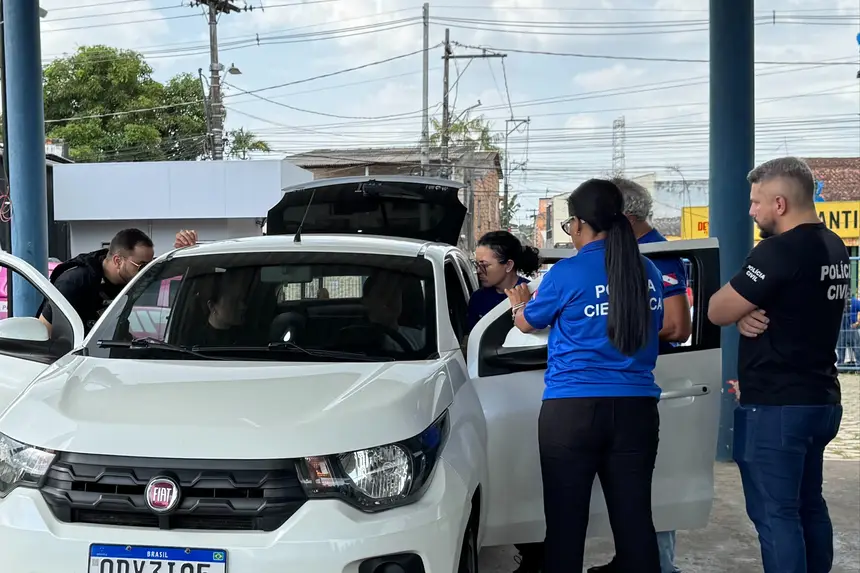 Imagem - Polícia realiza reprodução simulada em caso de suposto feminicídio em Belém