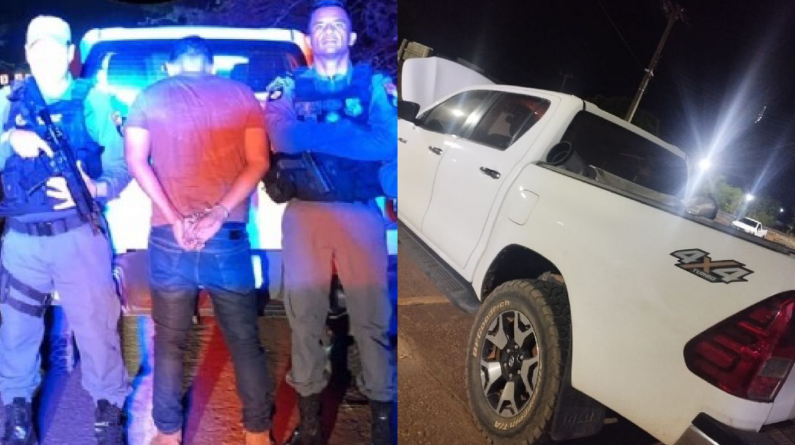 Um homem, foragido do estado do Pará, foi preso na noite desta quarta-feira (1), no Mato Grosso.