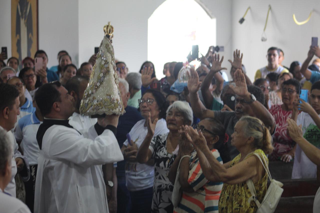Imagem - Imagem Peregrina visita Paróquia Nossa senhora da Conceição na Grande Belém; assista