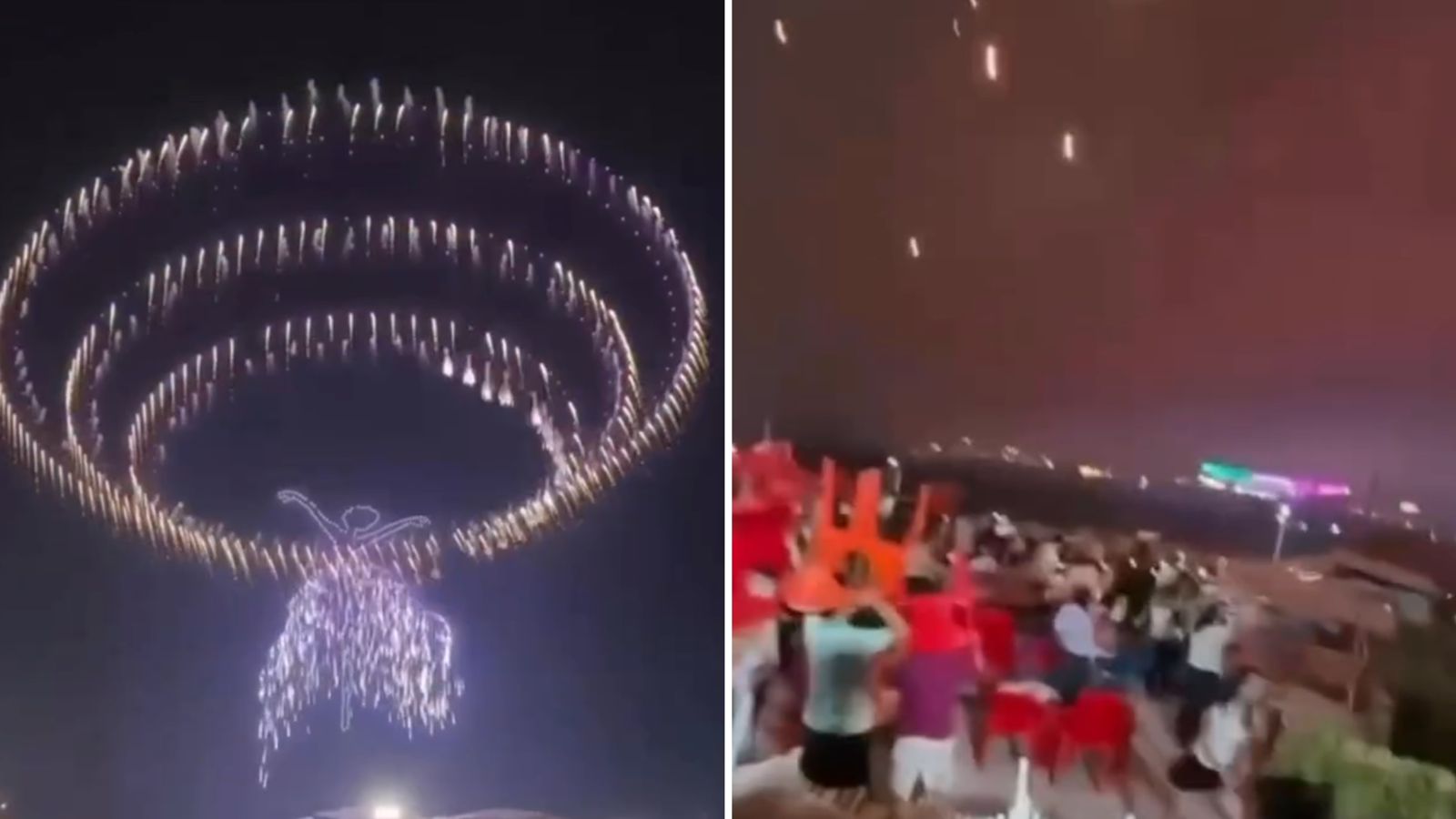 Festival de drone dá errado na China - 