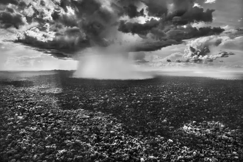 Fotografia que integra a exposição de Sebastião Salgado
